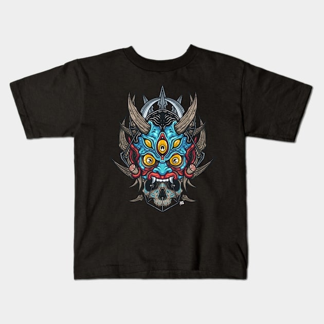 god of destruction Kids T-Shirt by Behold Design Supply